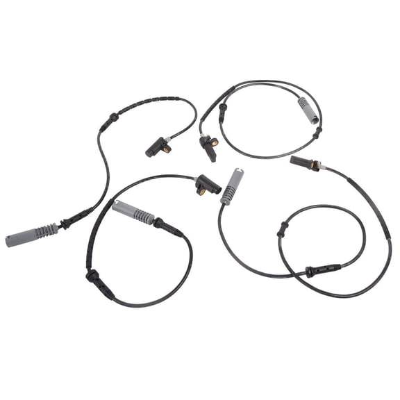 KT Parts 4PCS ABS Wheel Speed Sensor Front Rear 34521182077