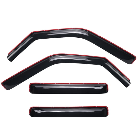 KT Parts 4PCS E10935:E11006In-Channel Sun Rain Guard Window Visor 194233