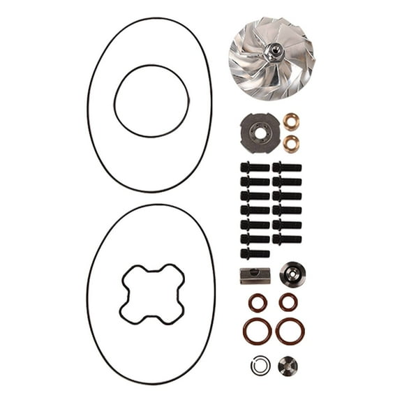 KT Parts 7+7 Billet Compressor Wheel Rebuild Kit 13 bolts 817-1004-002F