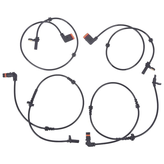 KT Parts ABS Wheel Speed Sensor Front Rear L+R AB0499