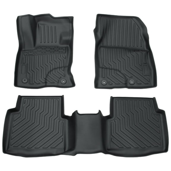 KT Parts Car Floor Mats All-Weather TPE Rubber Cargo Liners IPICJ0119801253