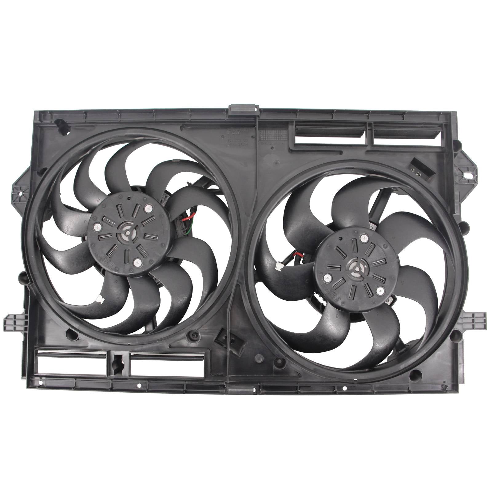 KT Parts Dual Radiator Cooling Fan w/ Shroud Assembly 22942915 ...