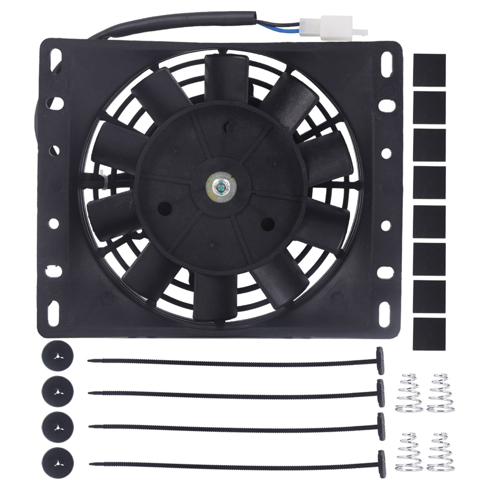 KT Parts Electric Radiator Cooling Fan Kit 6