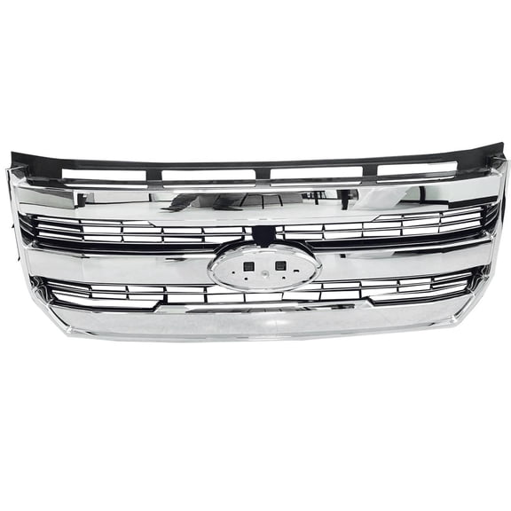 KT Parts Front Bumper Radiator Grille Chrome W/o camera FL348200PBSMAS