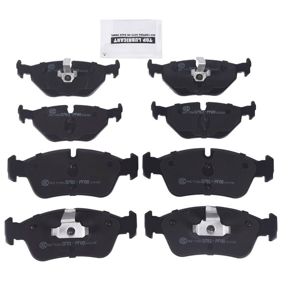 KT Parts Front Rear Ceramic Brake Pads Kit A0499A0087