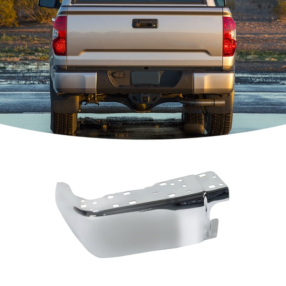 KT Parts Left Rear Bumper End Caps Covers Corner Extension TO1104123