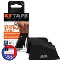 KT Tape Pro Oxygen Kinesiology Tape with Celliant Infrared Technology, Titanium, 20 Count