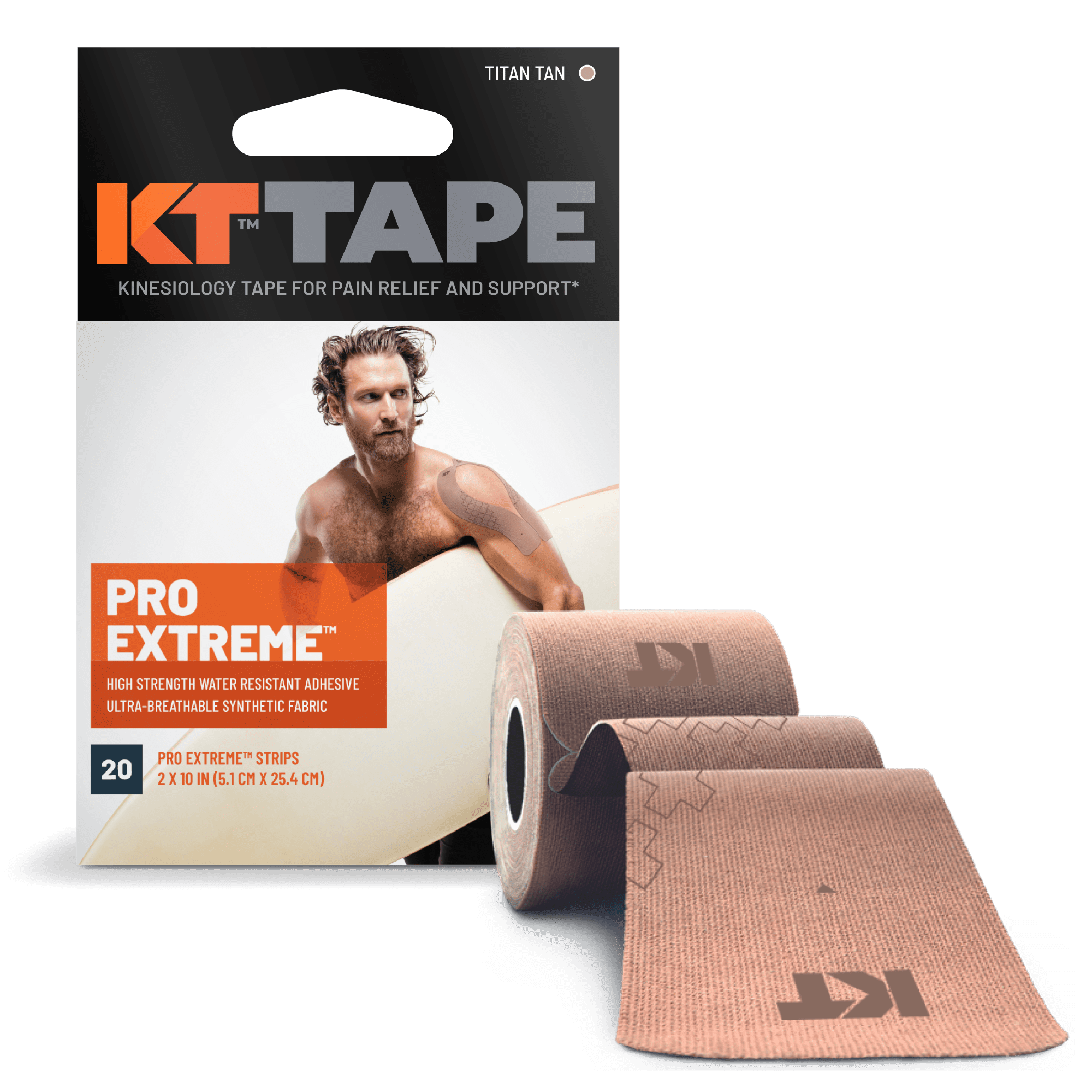 KT Tape Pro X Precut Patches Kinesiology Tape Muscle Pain Relief
