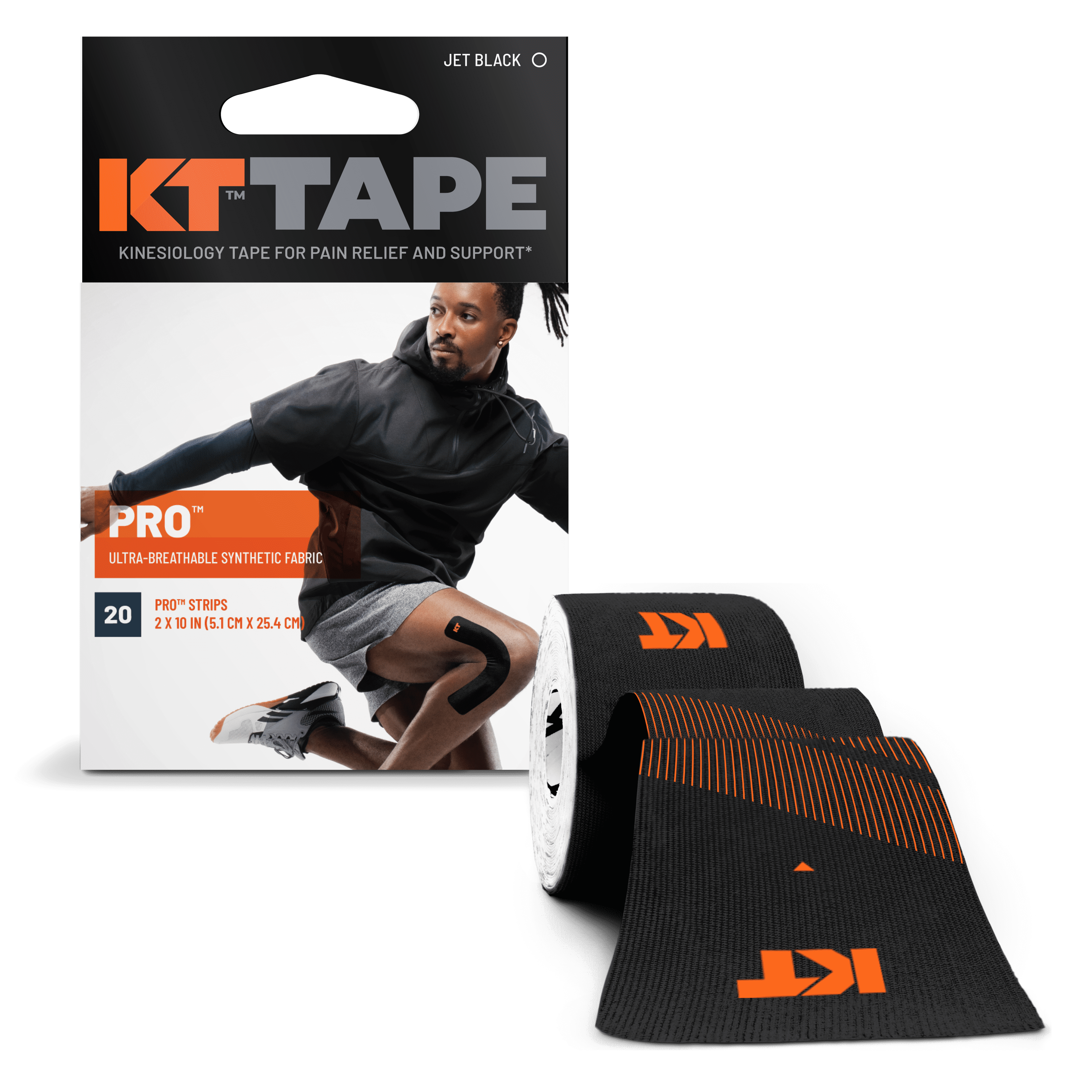Perfect ontgrendelen Afstoten KT Tape Pro 2" x 10" Kinesiology Sports Tapes - Walmart.com