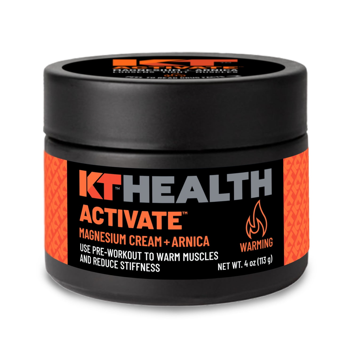 KT Tape KT Health Activate Warming Magnesium Cream, Pre-Workout