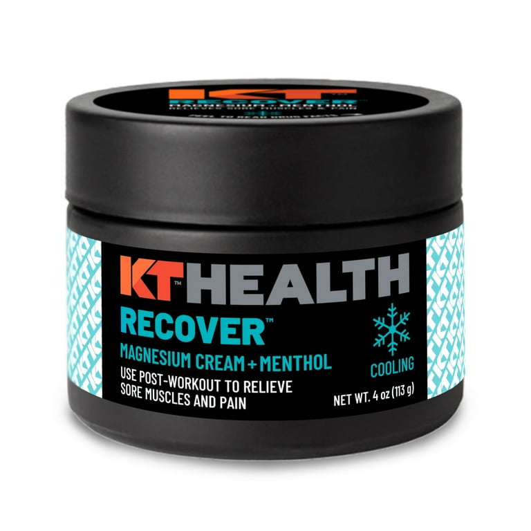 KT Tape KT Health Recover Cooling Magnesium Cream, Post-Workout