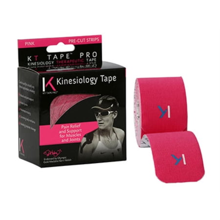 KT Tape KT® tape pro, 2"x20' pink pre-cut