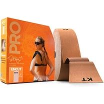KT Tape PRO Jumbo Synthetic Kinesiology Tape Roll (Stealth Beige) - 125 Feet Uncut Roll