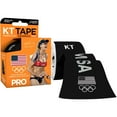 thumbnail image 1 of KT Tape Pro Team USA Limited Edition Kinesiology Tape, Black, 20 Precut Strips, 1 of 6