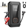 thumbnail image 1 of KT1  Car Jump Starter with Air Compressor, 150 PSI, 15000MAH Power Bank, 4000A Jump Starter, Fast Inflation for Car Tires, Bikes, SUV, Trucks & More - Portable Air Compressor with LED Light, 1 of 9