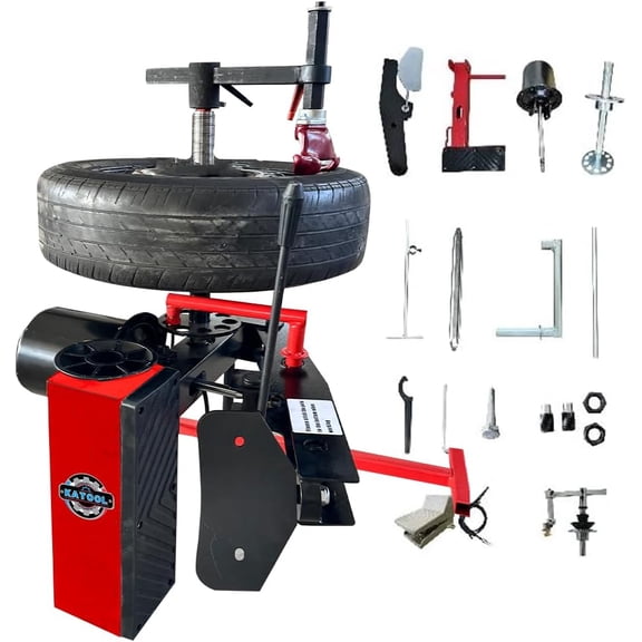 KT1030 Mini Tire Changer Machine 39" MAX. Wheel Diameter Tire Machine Small Wheel Changers Tire Repair Tools