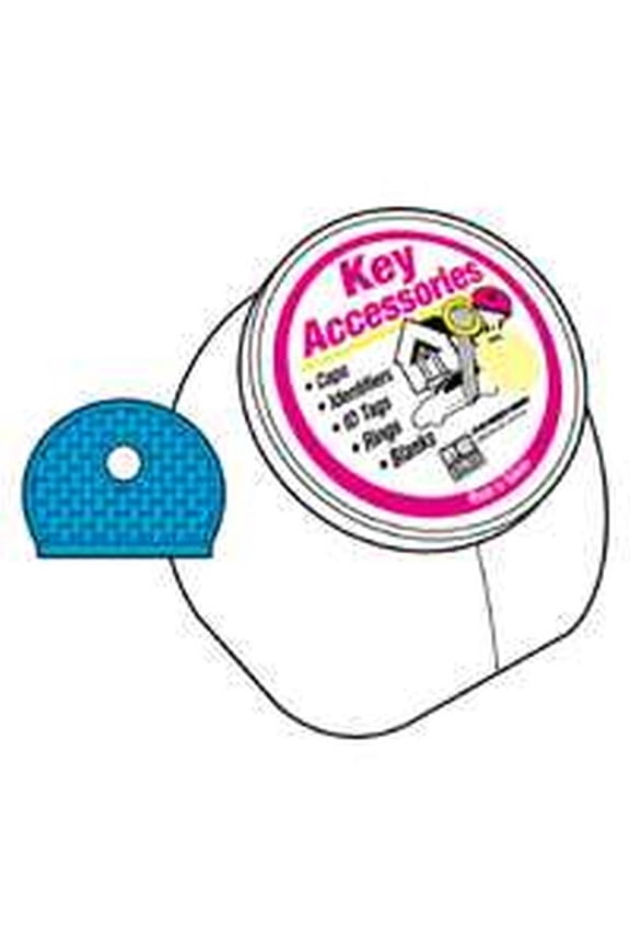 KT134 Multi-Colored Key Cap, Plastic