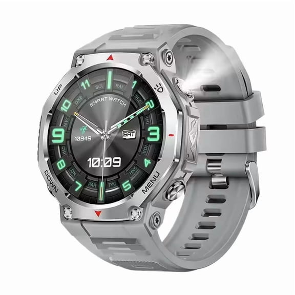 KT85 Smart Watch 1.43-inch Flashlight Healthy Outdoor Waterproof IP68 Smart Watch