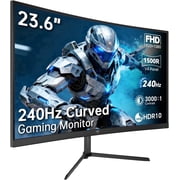 KTC 24 Inch 240Hz Curved Gaming Monitor, FHD 1080p 1500R 1ms Computer Monitor, Adaptive Sync, 3000:1 Contrast, HDR Suppo