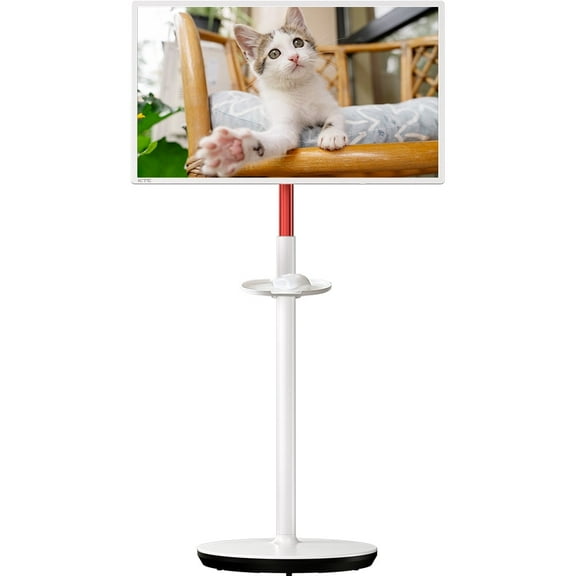 KTC A32Q7 Pro 32" Mobile Monitor, 4K Smart Touch Screen Monitor with Android 13, WiFi6, RK3588S 8 Core, Google EDLA Certification, 8GB RAM 128GB, Wireless Remote Control, White