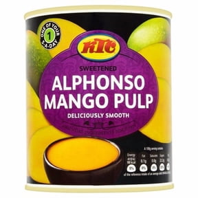 KTC Alphonso Mango Pulp 850g, British Import (Pack of 2)