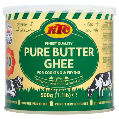 KTC Butter Ghee 500g, British Import (Pack of 2)