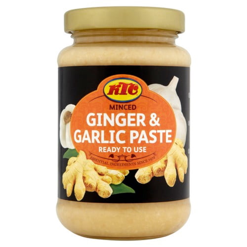 KTC Minced Ginger & Garlic 210g, British Import (Pack of 2)