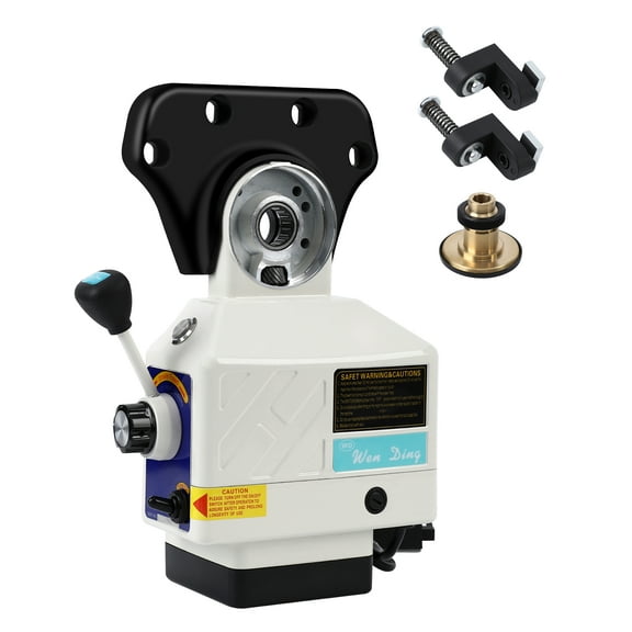 KTENME Al-310S Power Feed 450 in-lb Torque,Power Feed Milling Machine 0-200PRM, Power Table Feed Mill 110V,for Bridgeport and Similar Knee Type Milling Machines