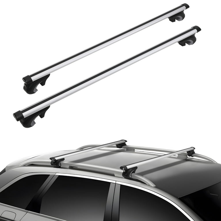 KTENME Car Roof Rack Cross Bars, Universal Fit Adjustable from 10
