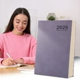 thumbnail image 1 of KTFgvq 2025 Weekly Planner Hardcover Notebook, Calendar Organizer with Monthly Tabs, Thick Paper Daily Planner for Office Planning, Purple, 1 of 9