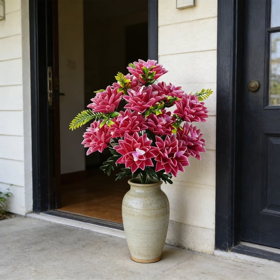 KTFgvq Artificial Stems Pineapple Flower Stems for Wedding Decorations Living Room Centerpieces Event Scene Arrangements, Multicolor