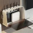thumbnail image 1 of KTFgvq Cable Management Box, Wall Mountable, Desktop Organizer, Hide Wires and Power Strips, for Home and Office Use, Beige, 1 of 8