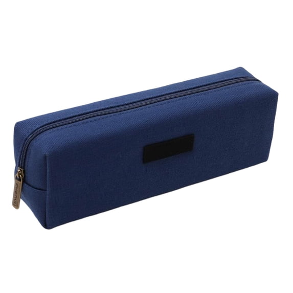 KTFgvq Canvas Stationery Bag, Slim Durable Construction, Spacious Portable Storage, Organizing Writing Instruments for Office Desk Home