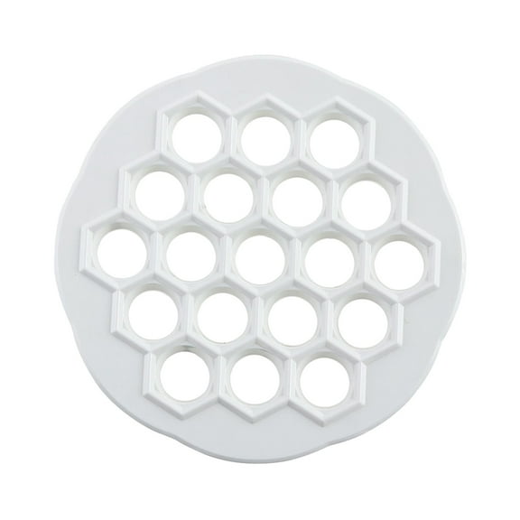 KTFgvq Dumpling Maker, Kitchen Gadget, Easy Dumpling Press, Artificial Dumpling Tool for Home Cooking, White