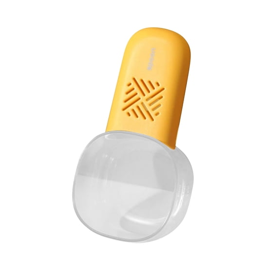 KTFgvq Food Measuring Spoon Set Kitchen Scoop for Baking Camping Restaurant Use, Yellow
