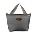 thumbnail image 1 of KTFgvq Insulated Lunch Bag Tote Reusable Grocery Cooler Bag for Beach Picnic Outings, Gray, 1 of 9