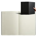 thumbnail image 1 of KTFgvq Kraft Paper Notebook, Writing Journal, Lined Pages, Daily Note Taking for Office Home Use, Black, 1 of 8
