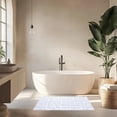 thumbnail image 1 of KTFgvq Non Slip Mat PVC Pebble Design Long Floor Mat for Poolside and Bathroom Areas, Clear, 1 of 9