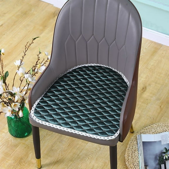 KTFgvq Seat Cushion Multi-Purpose Chair Pad Thick Soft Non-Slip Mat for Office Home Stool, Green