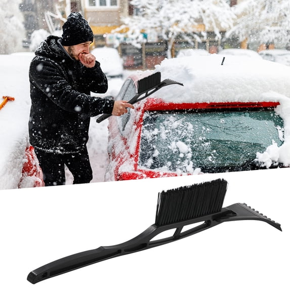 KTFgvq Snow Removal Tool Long Handle Ice Scraper Windshield Cleaner for Car Winter, Multicolor