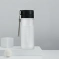 thumbnail image 1 of KTFgvq Sports Water Bottle, Portable Tumbler, Leak-Resistant Design, Tea Infuser Included, for Outdoor Activities and Daily Hydration, Black, 1 of 9