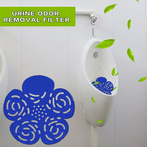 KTFgvq Toilet Deodorizer, Discs, Urinal Mats, Long Lasting Scent, for Bathroom Freshness, Blue