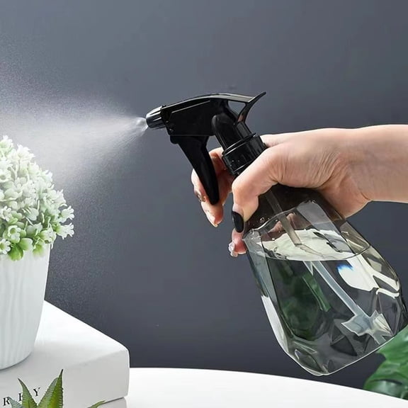 KTFgvq Watering Can Bottle Fine Large Capacity Plastic Garden Tool for Indoor Flowers and Flowers, Gray
