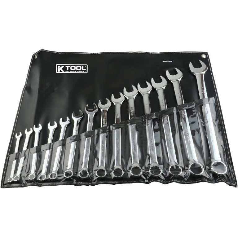 RT-4367684409 Katie セット KTI Wrench Set, 14-Piece, Hi-Polish with Bag - Walmart.com