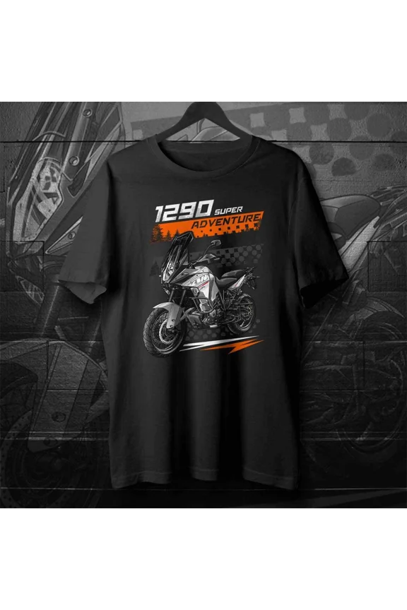 KTM 1290 Super Adventure 2015-2016 Motorcycle T-Shirt for ADV Riders
