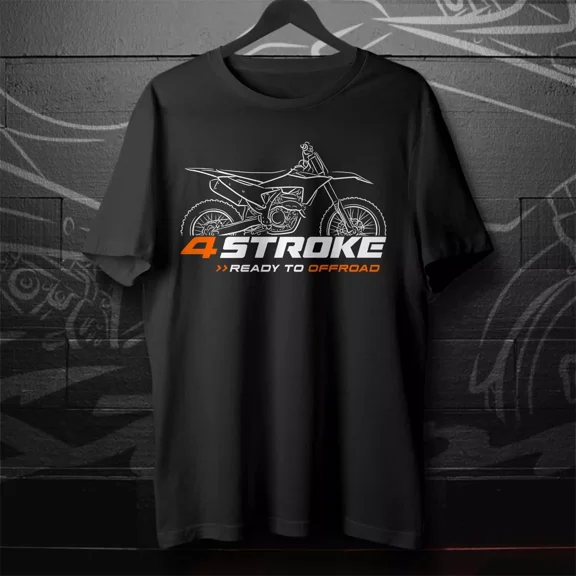 KTM 250 SX-F 2005-2024 - Motorcycle T-Shirt for Motocross Riders
