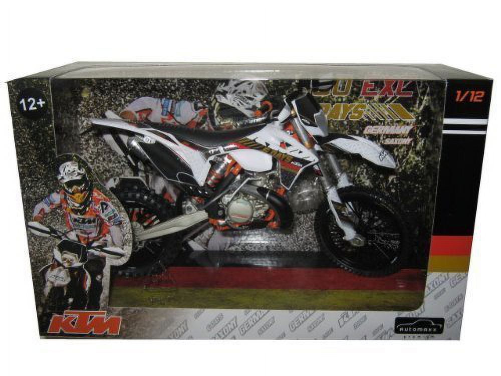 KTM 300 EXC Dirt Bike 6 Days Germany Saxony Motorcycle Model 1/12