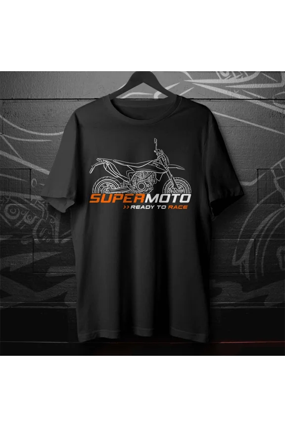KTM 690 SMC R 2012-2024 - Motorcycle T-Shirt for Enduro Riders
