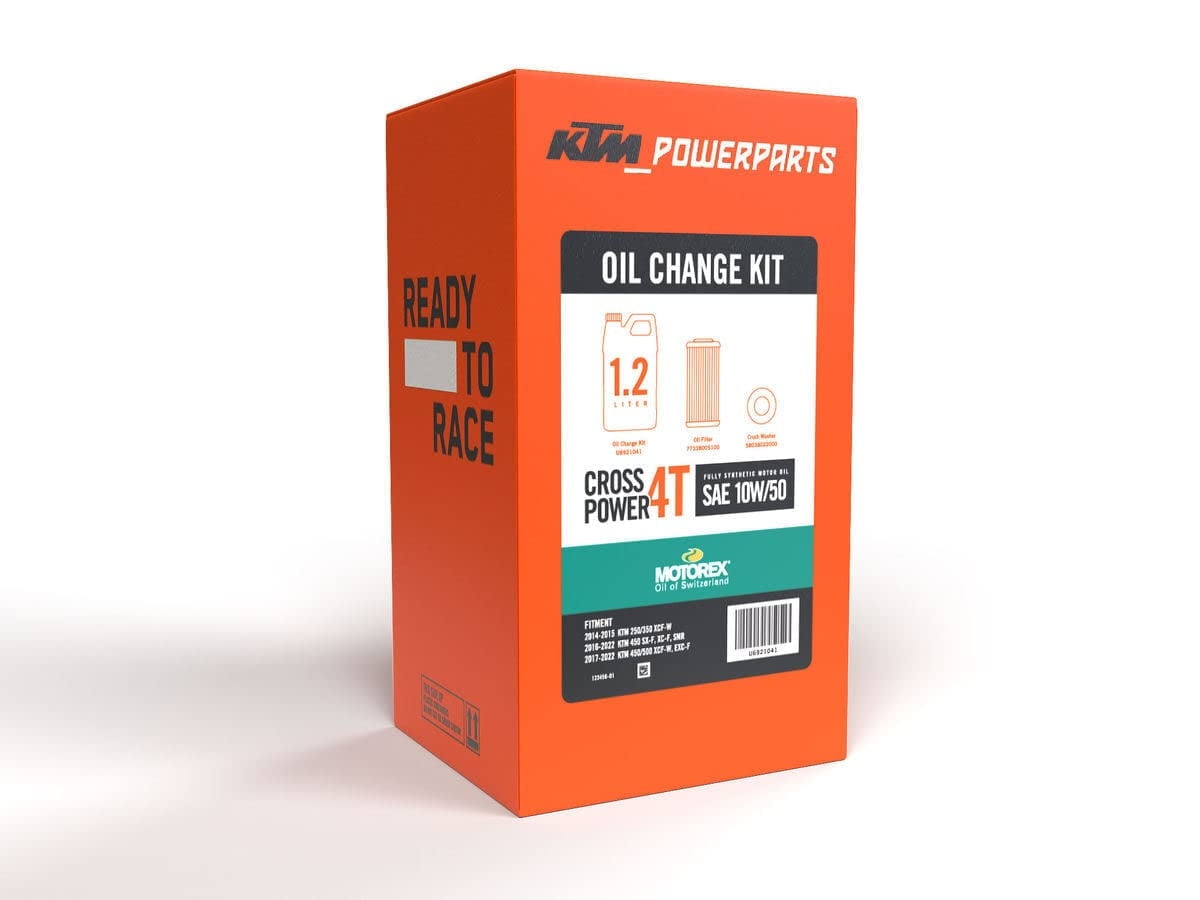 KTM AG KTM/Motorex Oil Change Kit 10W/50 (1.2L) 3-pack