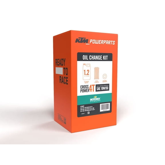 KTM AG KTM/Motorex Oil Change Kit 10W/50 (1.2L) 3-pack